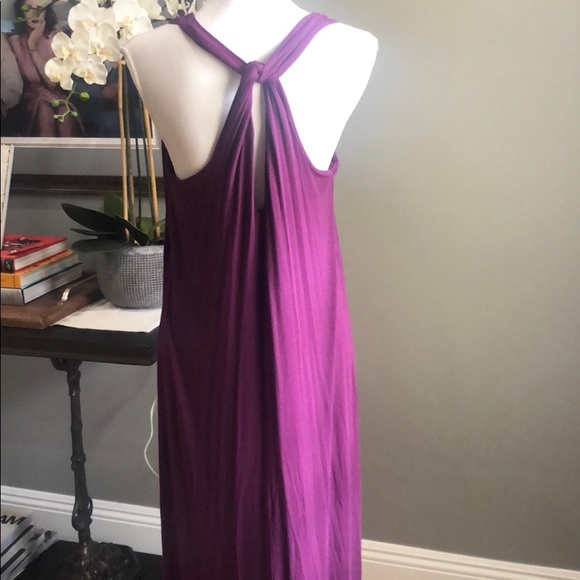(Sold) ATHLETA Getaway Maxi Dress Wild Berry M - Picture 7 of 8